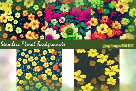 Download Seamless Floral Patterns - Floral patterns Collection