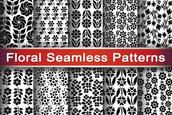 Download Seamless Floral Patterns - Floral patterns Collection
