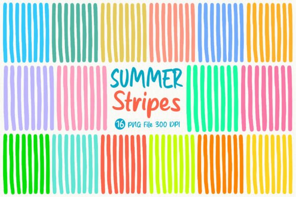 Download Preppy Summer Stripes Background PNG - Stripes Collection